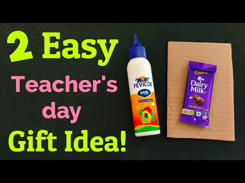 2 teachers day gift ideas easy handmade 🙂❤️ teachers day gift under 100 | teachers day gift making