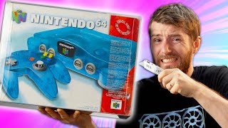 Please don’t cancel me for this unboxing - CIB Transparent Ice N64