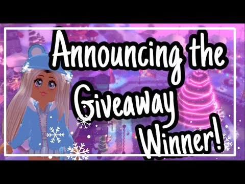 || GIVEAWAY WINNER || Mmp05 ❄️