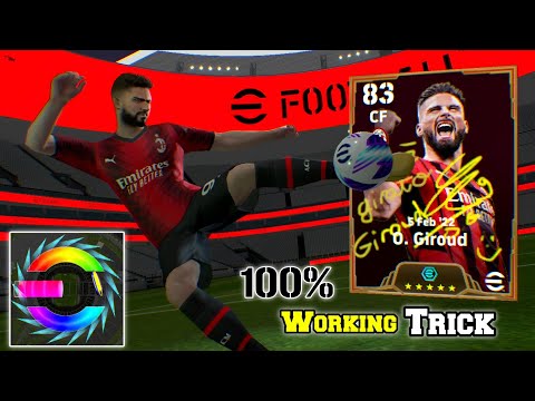 100 Rated Big Time O. Giroud Trick Only 100 Coins ✅ | eFootball 2024 #efootball