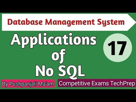 Applications of No SQL in DBMS in Hindi