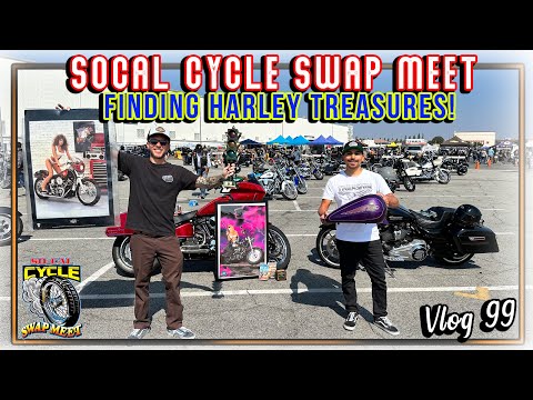 SoCal Swap Meet - Finding Harley Treasures! - Vlog 99