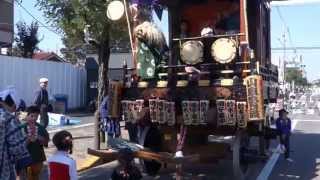 小平市民祭り２０１４　鈴木はやし山車　居囃子　2014.10.19 Kodaira Festival