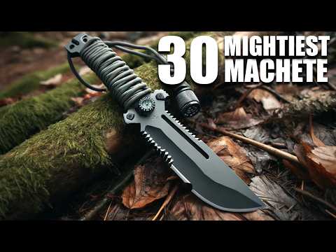 30 Mightiest Machetes for Survival & Self Defense