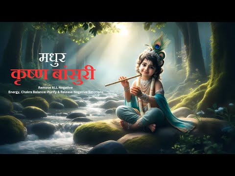 Lord  Krishna’s Flute || Stress Relief Music, Sleep Music, Meditation Music, Study, Calming Music