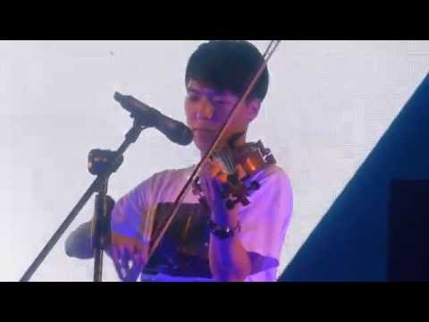 [HD Fancam] 150710 JunCurryAhn - I'm Not The Only One (Violin Cover) [SHINE Festival 2015]