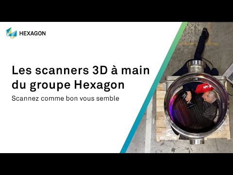 Scannez comme bon vous semble avec les scanners 3D à main d’Hexagon