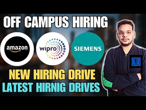 Biggest Hirings ! KPMG , Cars24 , Siemens | OFF Campus Drives | 2025 to 2023 Batch | Fresher Jobs