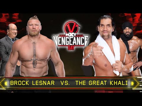 Full Match | Brock Lesnar vs. The Great Khali | NXT Vengeance