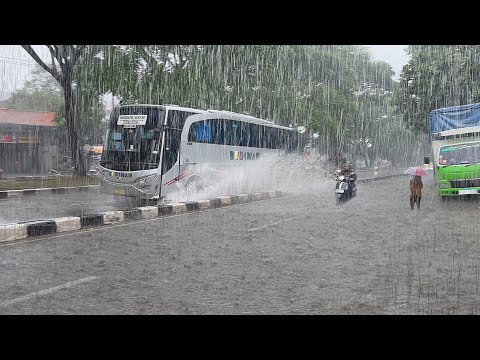 The rain fell so hard Once, walking in the rain, Rain Sound Therapy Makes Sleep More Comfortable