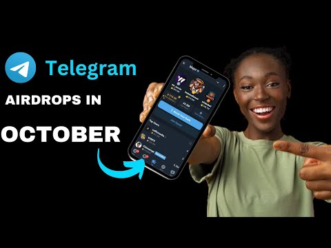 Telegram Crypto Airdrops Listing in October