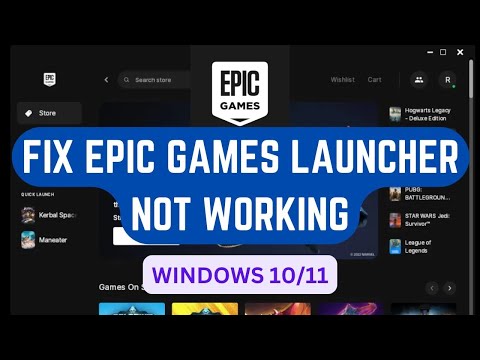 Epic Games Launcher Not Working? Here's What's Better!