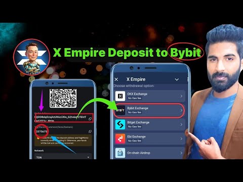 x Empire Bybit withdrawal | x empire deposit to Bybit | Bybit deposit address