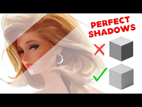 How I paint PERFECT shadows - Halfway to Black Rule #Shorts