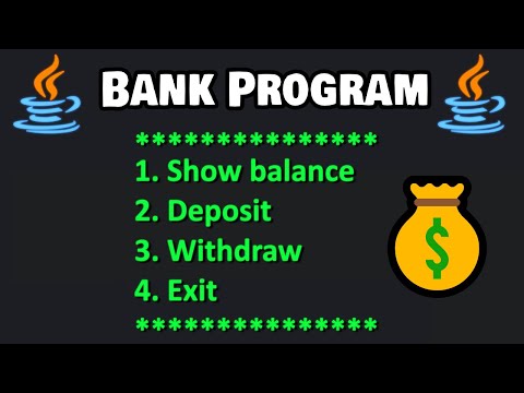 ⭐ Let's code a beginner Java BANKING PROGRAM 💰