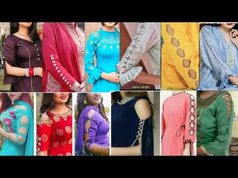 new kurti  Baju ke design | sleeve design for suit | suit sleeves designs 2024-25