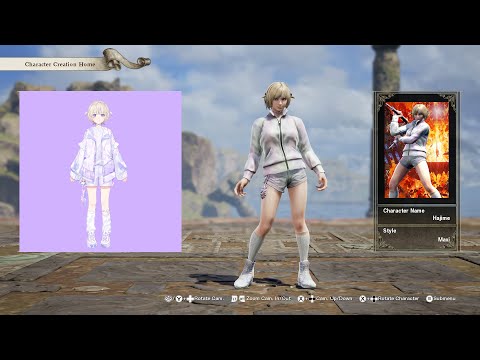 SoulCalibur 6; Todoroki Hajime (Hololive ReGLOSS) custom character video guide by Zeno XC