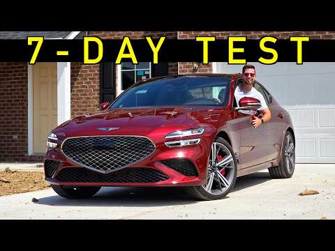 2025 Genesis G70 -- Did 7 Days PROVE this is a GREAT Sport Sedan to Live With??