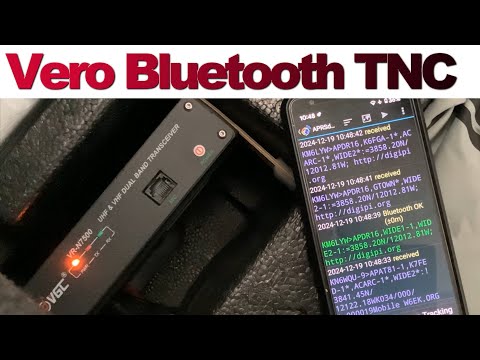 Vero 50 watt radio now with Bluetooth KISS TNC!