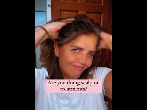 SCALP OILING!  Have you heard of it??  1-2 scalp oiling treatments a week will HELP your hair!