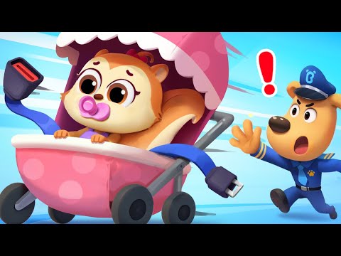 Police Rescue A Baby | Safety Tips | Police Cartoon | Kids Cartoon | Sheriff Labrador