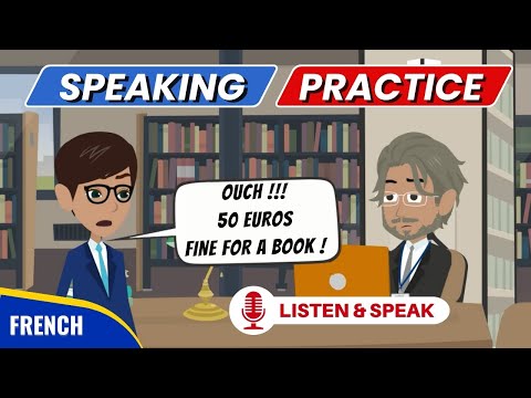 Learn Everyday French : Conversation at the Library