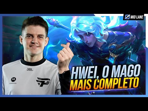 Eu admito: HWEI é um dos magos MAIS DIVERTIDOS do LoL! 🎨