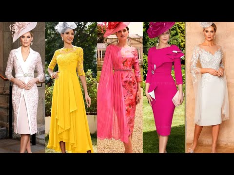 Elegantly Chic Mother of the Bride Dresses| Exceptional Wedding Day Looks!