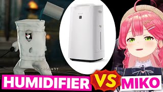 Miko Fights A Humidifier (Sakura Miko / Hololive) [Eng Subs]