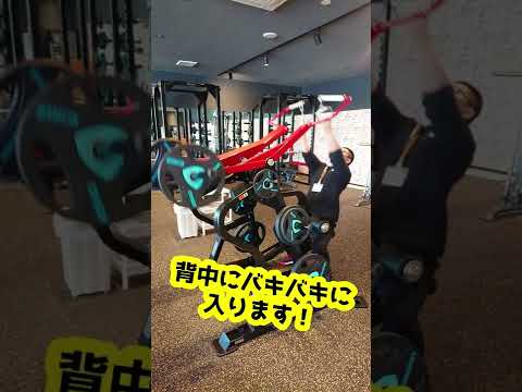 【背中トレ】マジで効く！ラットプルバリエーション【佐野市田沼24Hジム：AEGYM】 #Shorts