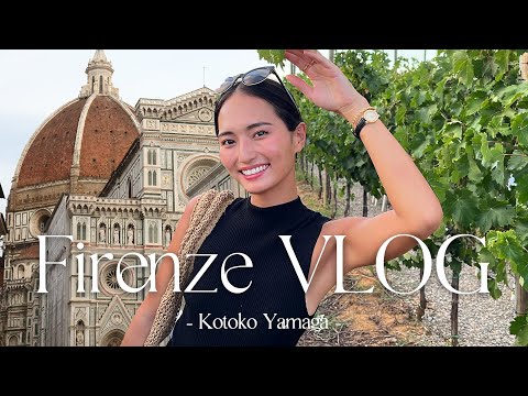 【イタリアVLOG】歴史あるフィレンツェの街を散策🇮🇹🍝