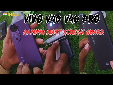 Vivo V40 V40 Pro 5g Screen Protection Guard !! Vivo V40 Temperd Glass !! Vivo V40 Gaming Guard