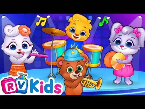 Dance Songs For Kids | Music For Kids | Hands Up Dance For Kids By RV AppStudios