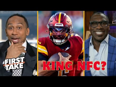 FIRST TAKE | "It's time to call Jayden Daniels NFC's best QB" - Stephen A. on Commanders beat Eagles