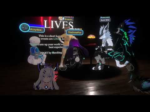 Raw, Unedited footage of Browsers, I, & Some Friends in the VRChat World "It Lives"