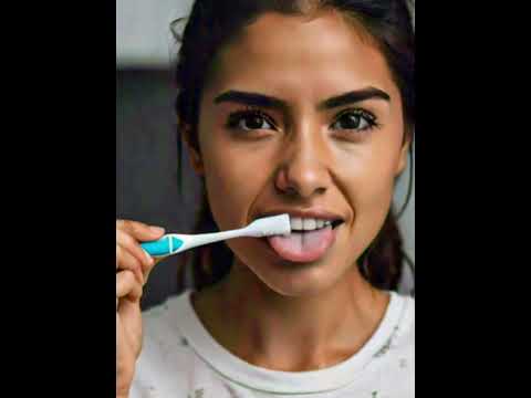 How to remove mouth ordor through brushing,#facts,#funnyshorts