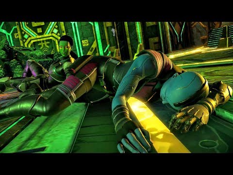 Hala Kills Nebula on Drobino (Guardians of the Galaxy | Telltale Games)