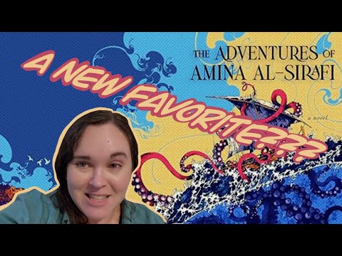 Adventures of Amina a-Sirafi is such a win | Reading Vlog