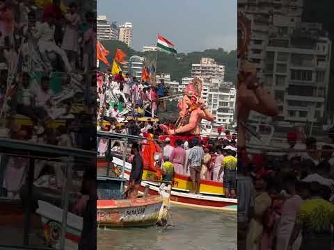 Lalbag cha raja visarjan 🙏🏻#lalbaghcharaja #visarjan #shorts #video