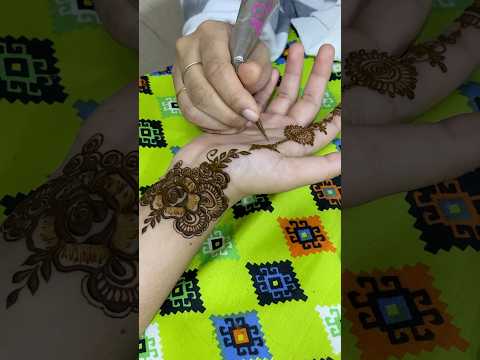 Simple henna design for event #eventhenna#simplehennadesign2024#arabicnewhenna2024#hennatattoo #fyi