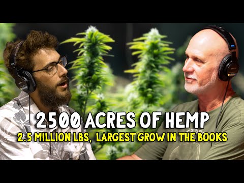 How To Grow A MASSIVE Amount Of Hemp! (Drones, Clones, & Cannabis)