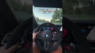 We took the M3 CS and TrackHawk out to have some fun #cars #racing