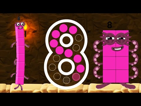 Numberblocks Numbers - Meet the Numbers with Numberblocks, Find Treasures - Educational  Kids Games