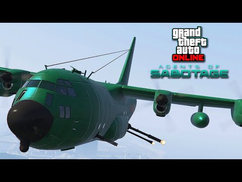 AC-130 Rampage And Other Fun In The Agents Of Sabotage DLC (GTA Online)