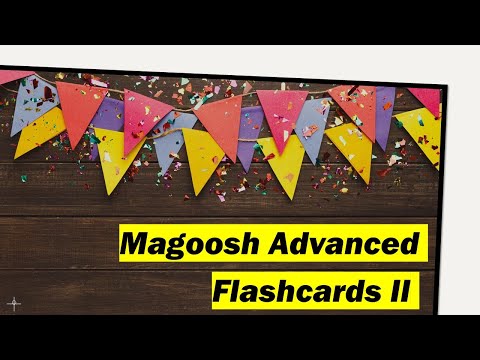 Magoosh Super-Advanced Vocab Flashcards II! - 51 Words