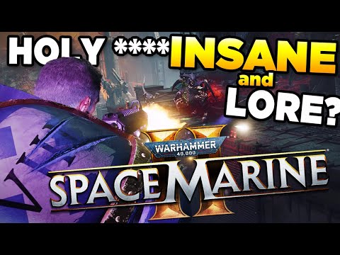 40K - NEW SPACE MARINE 2: INSANE GAMEPLAY + LORE? | Warhammer 40,000