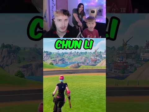 KID WANTS CHUN LI 😂 (fortnite)