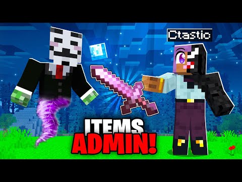 Der BÖSE ADMIN gibt mir HACKER ITEMS!!! |Minecraft Saga