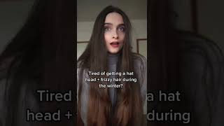 No more frizzy hair by doing this 🫶🏻 #hairtutorial #haircare #hairhacks #winterhaircare