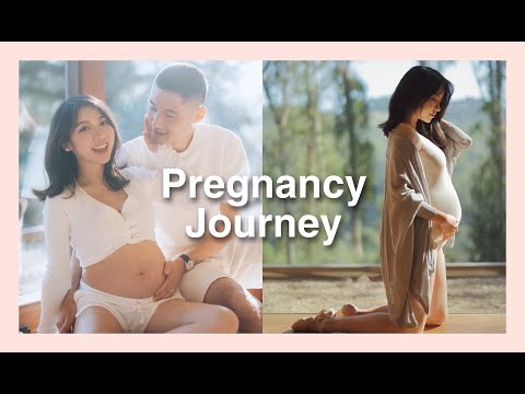 【Pregnancy Diary 孕期全纪录】6 Weeks to 38 Weeks | 发现怀孕第一天 | 预产期前一周 | 北美产检记录 | 照B超 | 孕期芭蕾 | 生活变化 | 搬家🏡